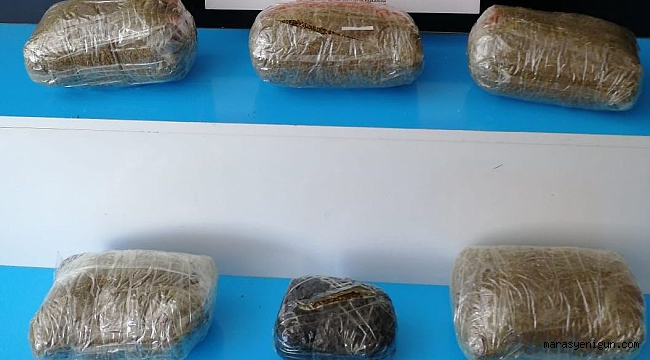 Kahramanmaraş’ta Zehir Taciri 2 Kişi Tutuklandı