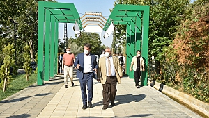 Rektör Özgül, Türkoğlu Yerleşkesinde İncelemelerde Bulundu