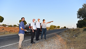 Başkan Okay, Çalışmaları Yerinde İnceledi