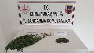 Afşin’de uyuşturucu operasyonu