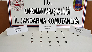 Andırın’da Tarihi Eser Operasyonu
