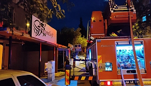 Kahramanmaraş’ta apartmanda yangın