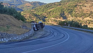 Kahramanmaraş’ta Minibüs Devrildi: 2 Yaralı