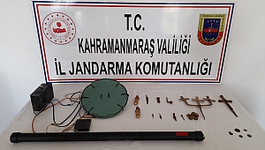 Kahramanmaraş’ta Tarihi Eser Operasyonu