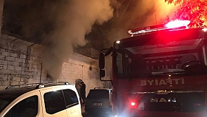 Kahramanmaraş’ta Tarihi Kuyucak Hamamı’nda yangın