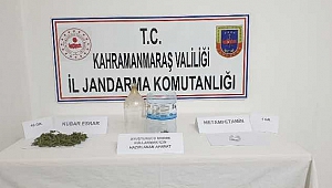 Kahramanmaraş'ta uyuşturucu operasyonu: 5 gözaltı
