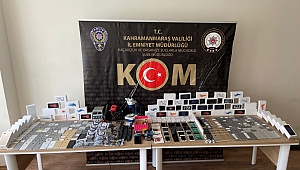 Kahramanmaraş’ta yedek parçalarla telefon yapan inşaat teknikeri yakalandı