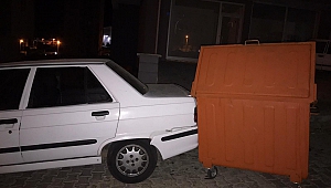 Vatandaşlar, gelişi güzel bırakılan çöp konteynırlarından dertli
