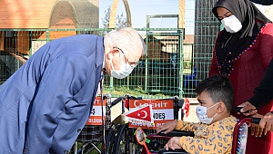 Başkan Mahçiçek, Expo Alanında Engelli Bireylere “Yüzünüz Gülsün” Dedi