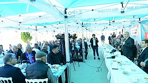 Başkan Mahçiçek EXPO Alanında Muhtarları Ağırladı