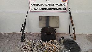 Kahramanmaraş’ta Bağ Evi Hırsızları Tutuklandı