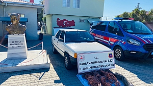 Kahramanmaraş’ta Bakır Kablo Hırsızları Yakalandı