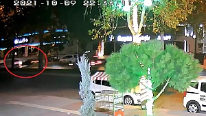 Kahramanmaraş’ta Kaza Anı Kamerada