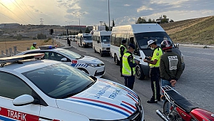 Kahramanmaraş’ta Servis Araçları Denetlendi