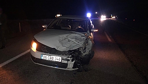 MHP ilçe başkanı ve yönetimi kaza geçirdi: 4 yaralı
