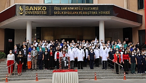Sanko Üniversitesi Hastanesi'nde Cumhuriyet Bayramı Kutlandı
