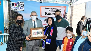 Başkan Mahçiçek, LÖSEV ile Expo 2023 Alanındaydı
