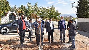 Başkan Okay Çalışmaları Yerinde İnceledi
