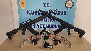 Kahramanmaraş’ta 15 Kişiden 16 Silah Ele Geçirildi