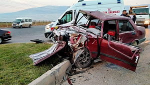 Kahramanmaraş’ta İki Otomobil Çarpıştı: 8 Yaralı