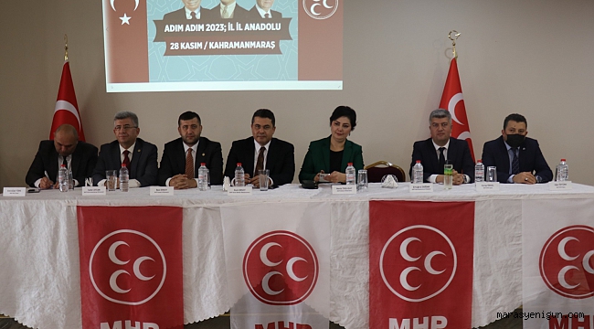 Mhp’nin 'Adım Adım 2023, İl İl Anadolu' Programı Kahramanmaraş’ta Yapıldı