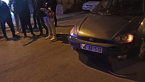 Otomobil İle Motokurye Çarpıştı: 1 Yaralı
