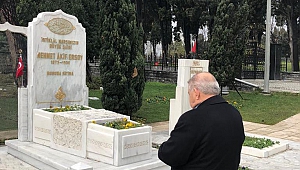 Başkan Mahçiçek Vefatının Yıldönümünde Mehmet Akif Ersoy’u Andı
