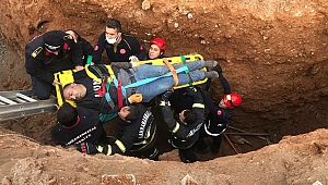 Kahramanmaraş’ta Göçük Altına Kalan İşçi Ağır Yaralandı