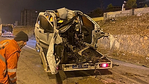 Kahramanmaraş’ta Kamyonet Yönlendirme Levhasına Çarptı: 1 Ölü
