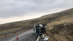 Kahramanmaraş’ta Minibüs Devrildi: 7 Yaralı