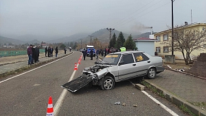 Kahramanmaraş’ta Otomobil Bahçe Duvarına Çarptı: 1 Ölü