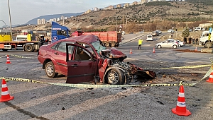 Kahramanmaraş’ta Otomobil İle Hafriyat Kamyonu Çapıştı: 1 Ölü, 2 Ağır Yaralı