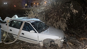 Kahramanmaraş’ta Otomobil Şarampole Uçtu: 5 Yaralı
