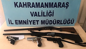 Kahramanmaraş’ta Yasa Dışı Silah Kullanan 8 Kişi Yakalandı