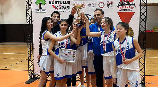 Sanko Okulları Genç Kızlar Basketbol Takımı İl Birincisi Oldu