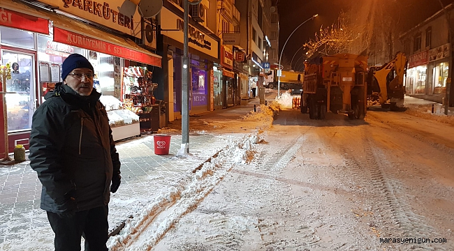 Afşin Belediyesinin Kar Mücadelesi