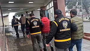Kahramanmaraş’ta 99 Kişi Yakalandı