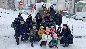Kahramanmaraş’ta Kardan Manzaralar