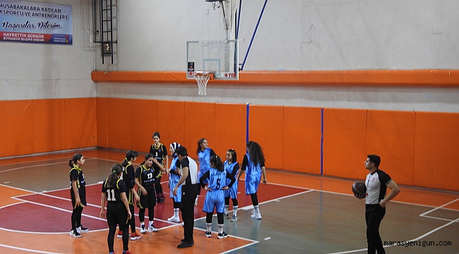 Kahramanmaraş’ta Okullarda Basketbol Heyecanı