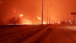 Kahramanmaraş’ta Petrol Boru Hattında Patlama