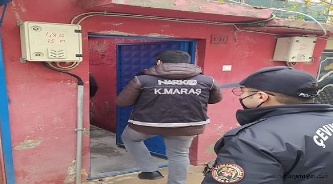 Kahramanmaraş’ta Uyuşturucudan 17 Kişi Tutuklandı