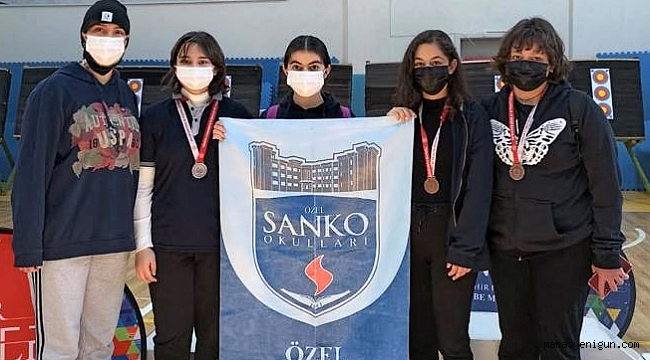 Sanko Okulları Öğrencileri Okçuluk Müsabakasında