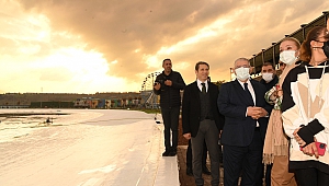 Bakan Ersoy’un eşi Pervin Ersoy ve Rotahane ekibi EXPO 2023’e hayran kaldı…