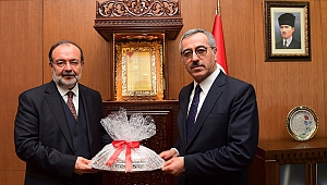 Başkan Güngör Mehmet Görmez’i Ağırladı