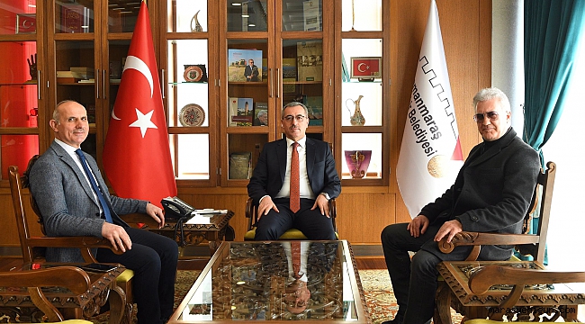 Başkan Güngör Oyuncu Tamer Karadağlı’yı Ağırladı