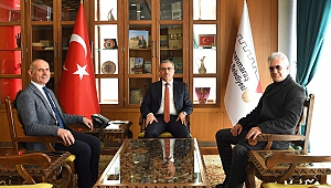 Başkan Güngör Oyuncu Tamer Karadağlı’yı Ağırladı