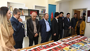 Başkan Mahçiçek; Gönderdiğimiz Kitaplar Nice Yetenekli Gençlerin Yetişmesine Vesile Olacak