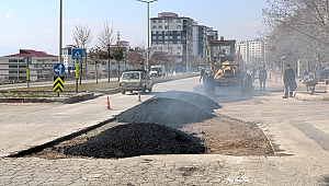 Büyükşehir Arterlerde Yenilemelerini Sürdürüyor
