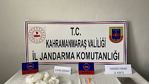 Kahramanmaraş’ta Uyuşturucu Operasyonu
