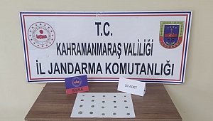 Kahramanmaraş’ta Üzerinde Tarihi Eser Taşırken Yakalandı
